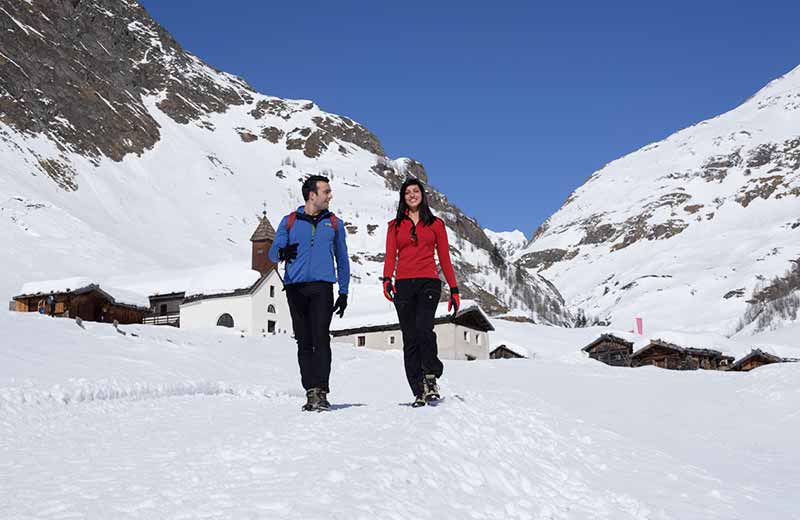Escursione invernale alla Malga Fane